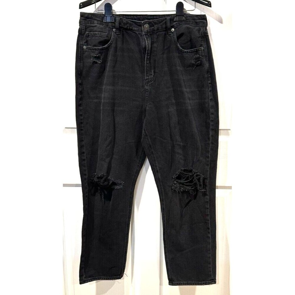 American Eagle Outfitters Black Straight Leg Jeans